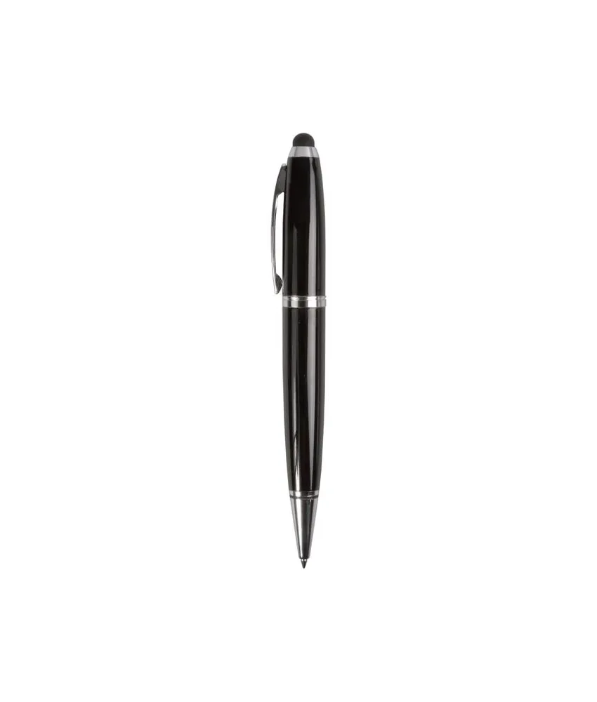 50 pezzi Penna a sfera in plastica inchiostro nero con chiavetta USB 4 Gb e touch screen