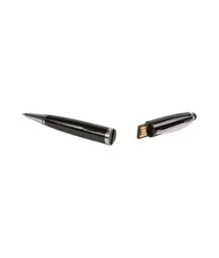 Penna a sfera in plastica inchiostro nero con chiavetta USB 4 Gb e touch screen