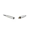 Penna a sfera in plastica inchiostro nero con chiavetta USB 4 Gb e touch screen