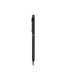 Penna twist con fusto e clip in metallo, con gommino per toch screen in tinta