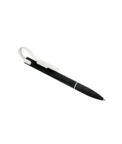 Penna twist in alluminio con clip che si trasforma in cavo di ricarica USB/Lightning/micro