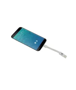 Penna twist in alluminio con clip che si trasforma in cavo di ricarica USB/Lightning/micro