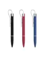 Penna twist in alluminio con clip che si trasforma in cavo di ricarica USB/Lightning/micro
