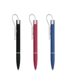 Penna twist in alluminio con clip che si trasforma in cavo di ricarica USB/Lightning/micro
