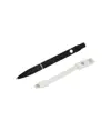 Penna twist in alluminio con clip che si trasforma in cavo di ricarica USB/Lightning/micro