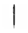 Penna twist in metallo colorata, con gommino per touch screen in tinta