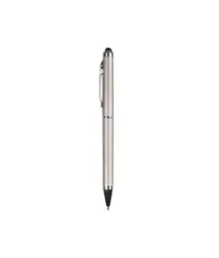 Penna twist in plastica con gommino per touch screen