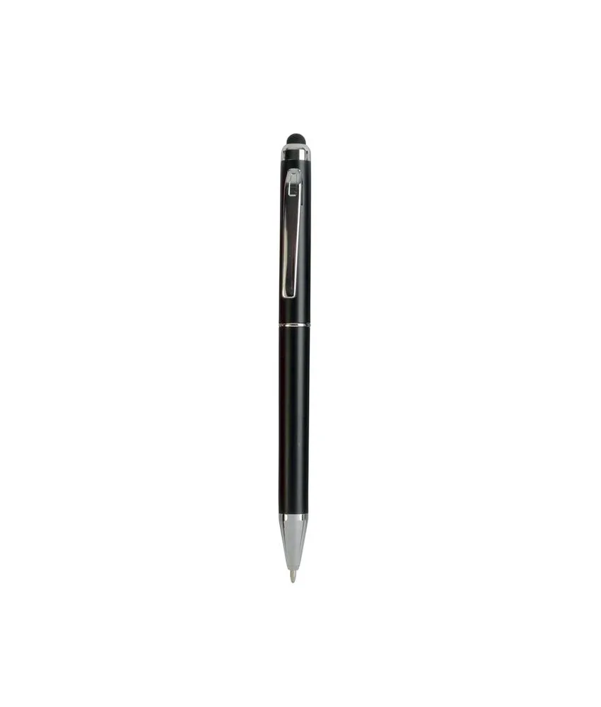 50 pezzi Penna twist in plastica con gommino per touch screen