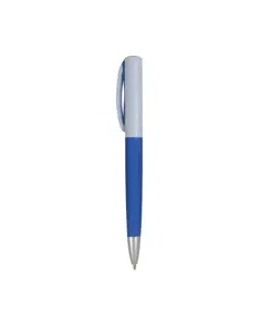 Penna twist in plastica con parte colorata gommata