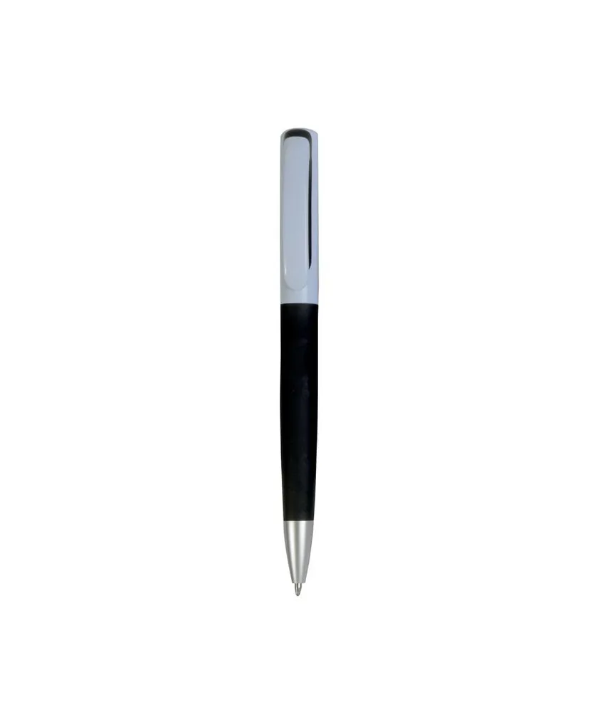 100 pezzi Penna twist in plastica con parte colorata gommata