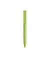 Penna twist in PP e paglia di grano con stand porta cellulare
