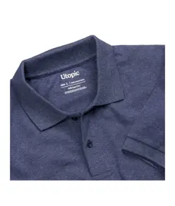 Polo 100% tessuto rigenerato Utopic