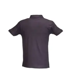 polo piqué di cotone 100% 180 g/m2, manica corta, tinta unita