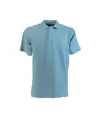 polo piqué di cotone 100% 180 g/m2, manica corta, tinta unita