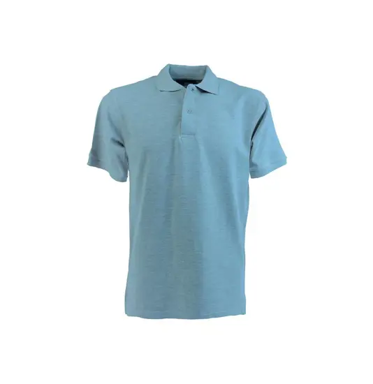 polo piqué di cotone 100% 180 g/m2, manica corta, tinta unita
