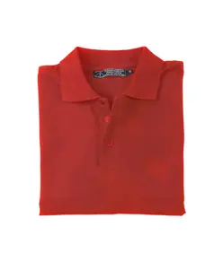 Polo piqué di cotone 100% 180 g/m2, manica lunga, tinta unita