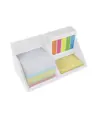 Porta post-it colorati e portapenne a forma di cubo