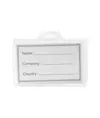Porta-badge in PVC trasparente