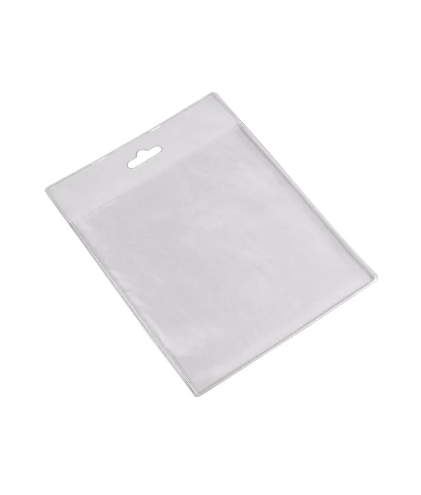 50 pezzi Porta-badge in PVC trasparente