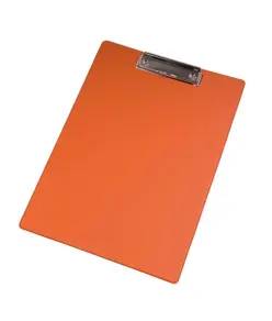 Portablocco A4 in plastica, con molla in metallo