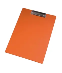 Portablocco A4 in plastica, con molla in metallo