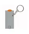Portachiavi con gettone per carrello della spesa e luce