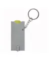 Portachiavi con gettone per carrello della spesa e luce