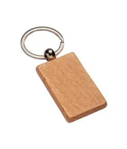 Portachiavi rettangolare in legno