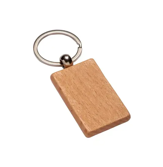 Portachiavi rettangolare in legno
