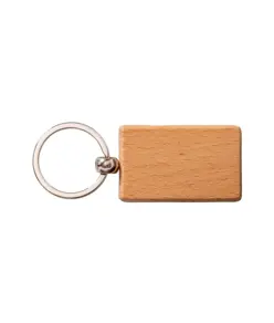 Portachiavi rettangolare in legno