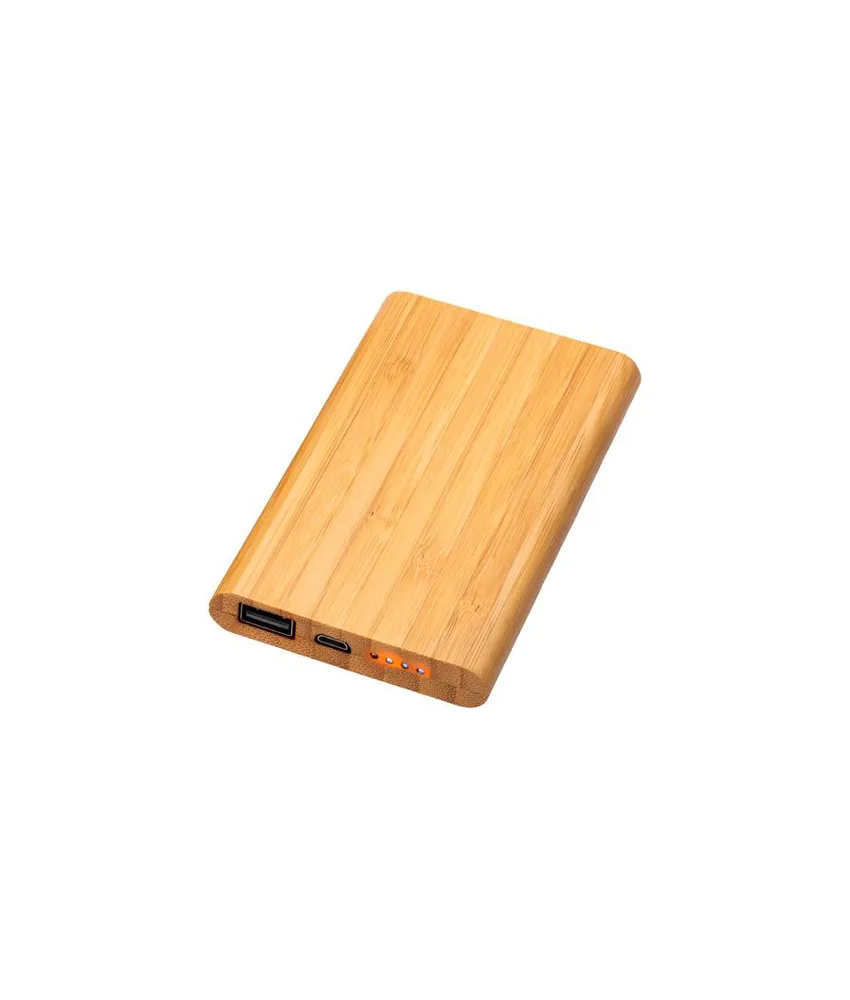 25 pezzi Power Bank in bambù 4000mAh