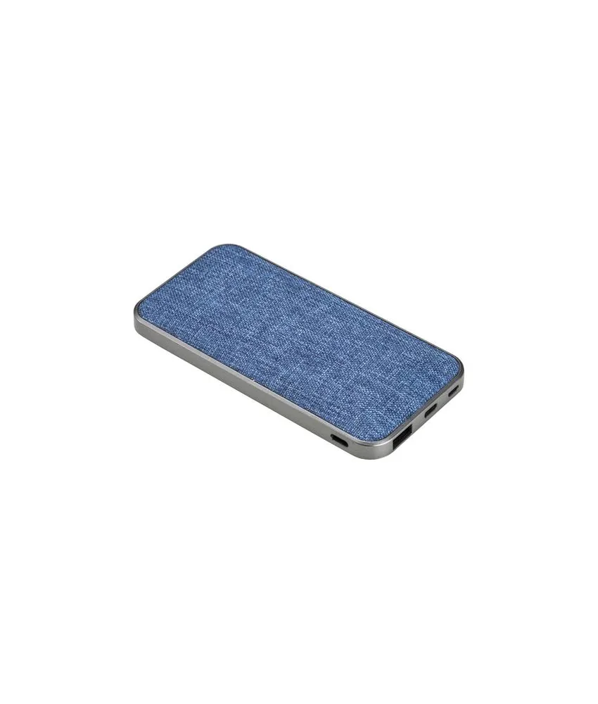 15 pezzi Power bank in R-PET 4000mah. Input: DC5V/2A, output: 5V/2A con indicatore luminoso