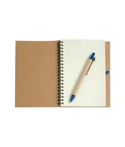 Quaderno ad anelli in carta riciclata