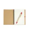 Quaderno ad anelli in carta riciclata