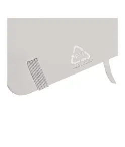 Quaderno  con copertina in PU riciclato con fogli a righe (80 pag.)