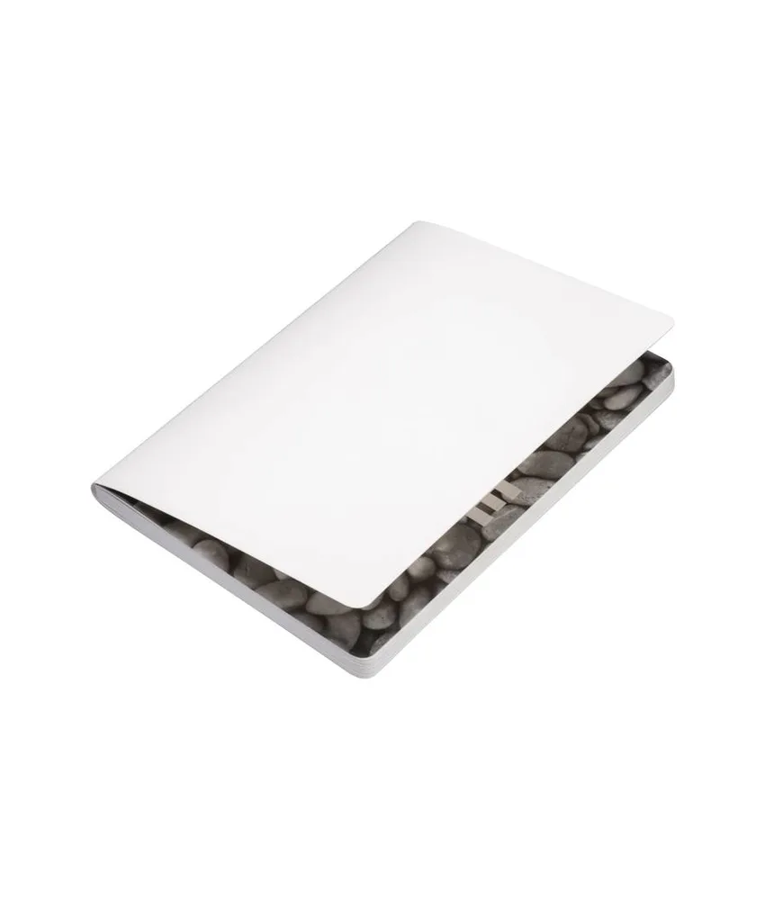 20 pezzi Quaderno in carta di pietra, fogli bianchi a righe, 64 pag., 14,5x21 cm