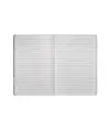 Quaderno in carta di pietra, fogli bianchi a righe, 64 pag., 14,5x21 cm
