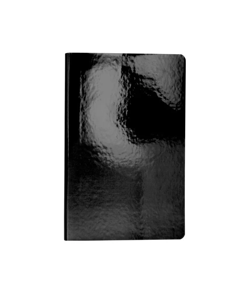 25 pezzi Quaderno in cartoncino effetto metallizzato, fogli a righe color avorio (64 pag.)