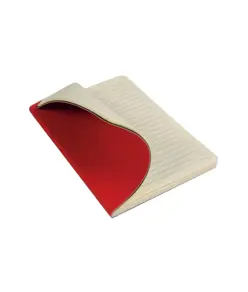 Quaderno in PU morbido, fogli a righe color avorio (64 pag.)