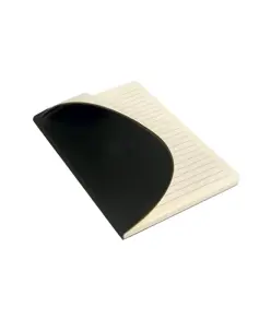 Quaderno in PU morbido, fogli a righe color avorio (64 pag.)