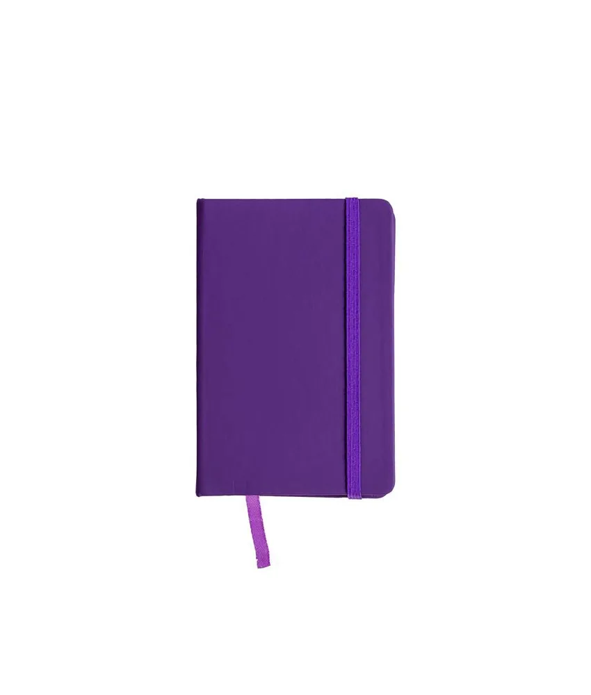 50 pezzi Quaderno in PVC con elastico colorato, fogli a righe (80 pag.), segnalibro in raso