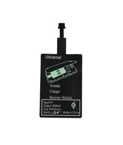 Ricevitore QI wireless con connettore micro USB per abilitare i dispositivi con connettore