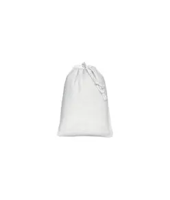 Sacchetto in cotone 120 g/m2 con chiusura a strozzo, 10 x 14 cm Handle