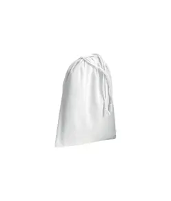 Sacchetto in cotone 120 g/m2 con chiusura a strozzo, 15 x 20 cm Handle