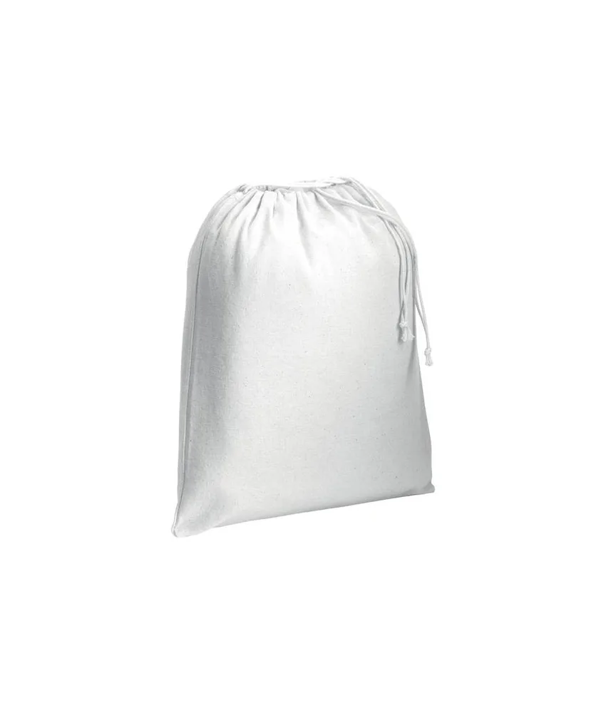 50 pezzi Sacchetto in cotone 120 g/m2 con chiusura a strozzo, 25 x 30 cm Handle