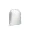Sacchetto in cotone 120 g/m2 con chiusura a strozzo, 25 x 30 cm Handle