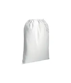 Sacchetto in cotone 120 g/m2 con chiusura a strozzo, 30 x 45 cm Handle