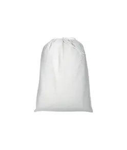 Sacchetto in cotone 120 g/m2 con chiusura a strozzo, 30 x 45 cm Handle