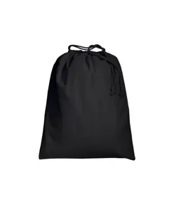 Sacchetto in cotone 120 g/m2 con chiusura a strozzo, 40 x 50 cm Handle