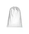 Sacchetto in cotone 120 g/m2 con chiusura a strozzo, 50 x 75 cm Handle